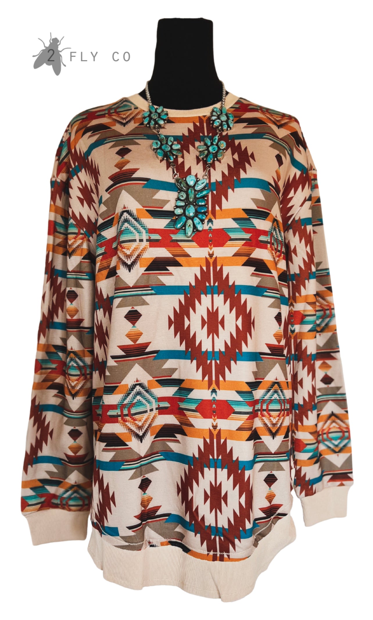 Aztec pullover