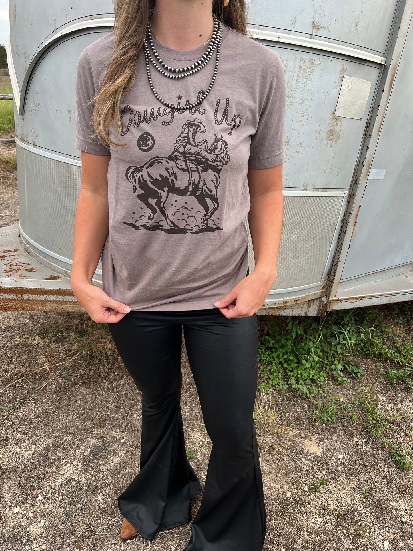 “Cowgirl Up” tee